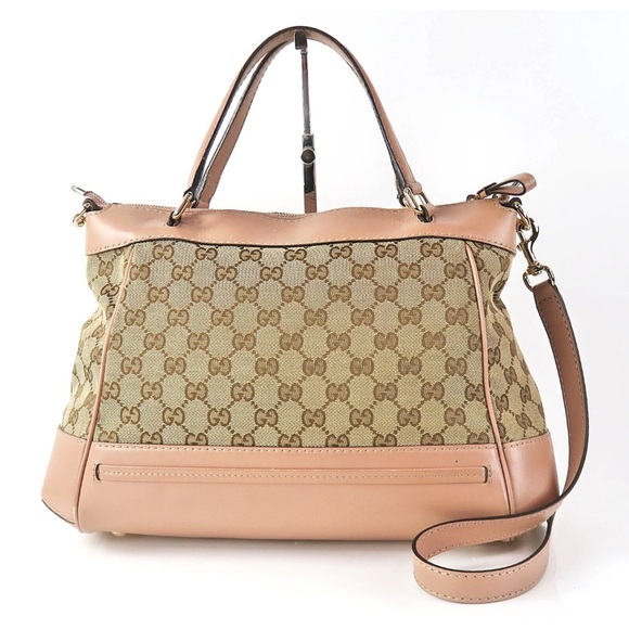 Gucci Tan and Brown Shoulder Bag - Picture 3 of 16